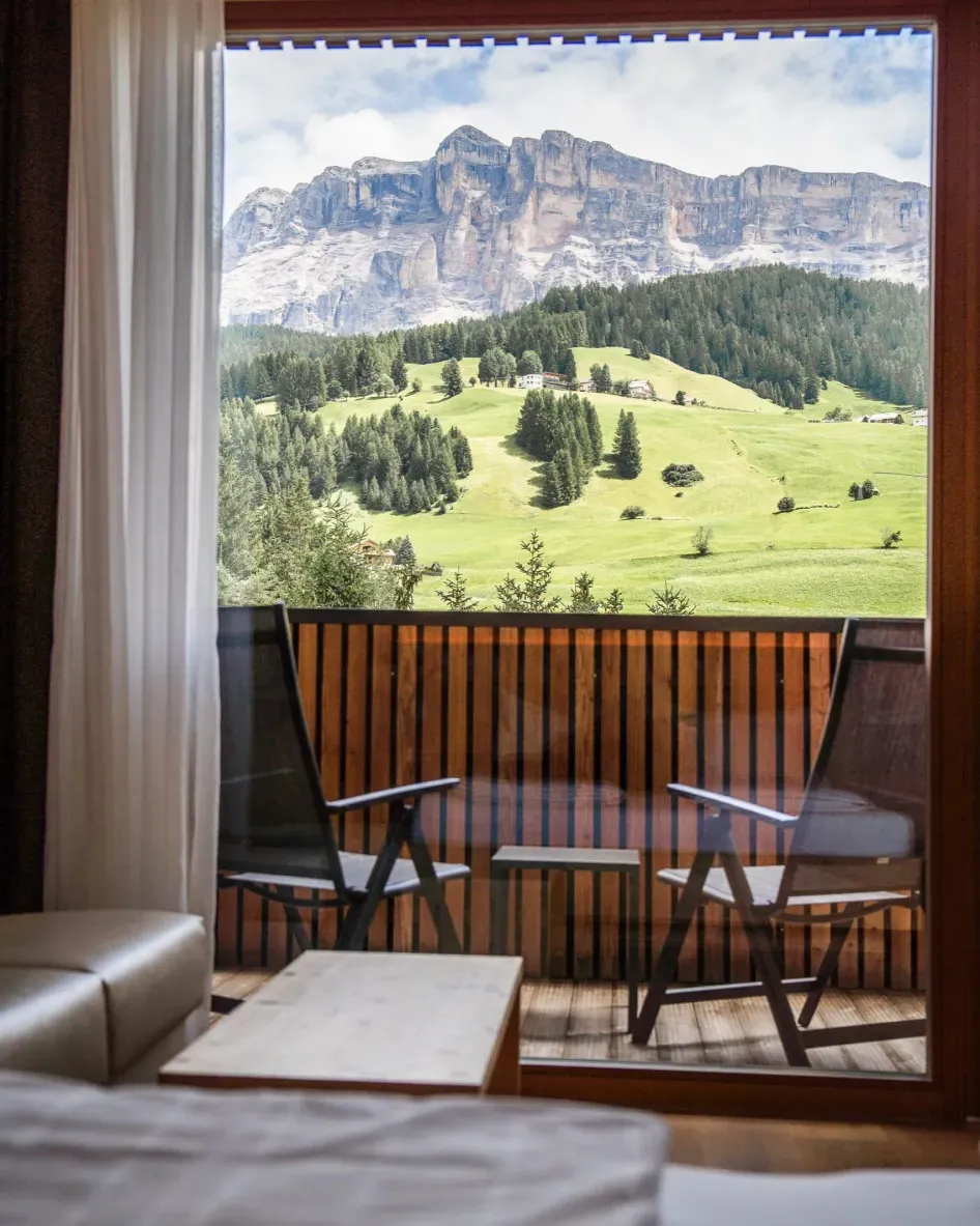 Vista panoramica dolomiti